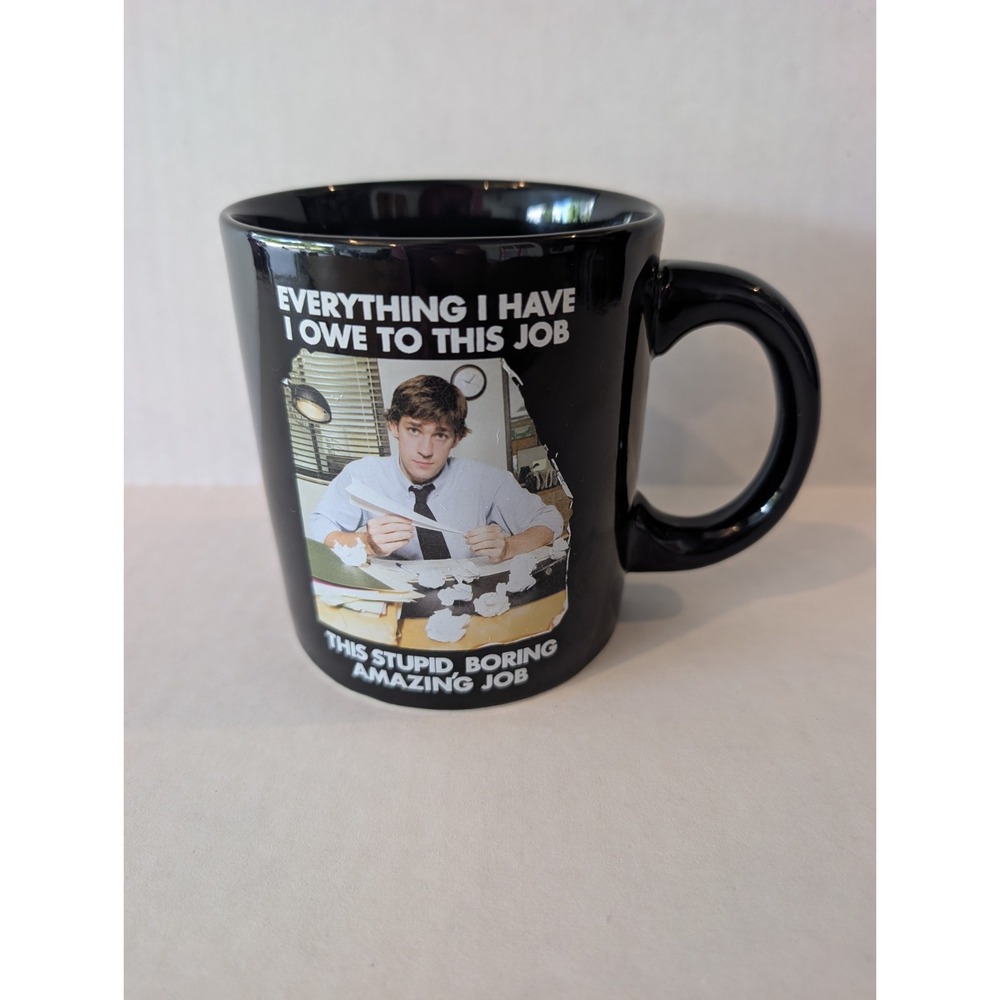 The Office TV Show Mug Everything I Have I Owe To This Job Spencer Gifts 2019